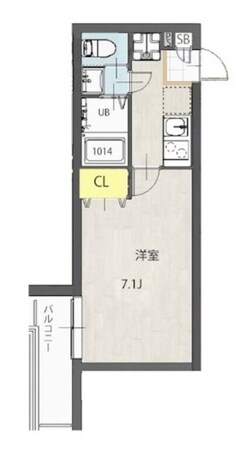 ミハス西横浜の物件間取画像